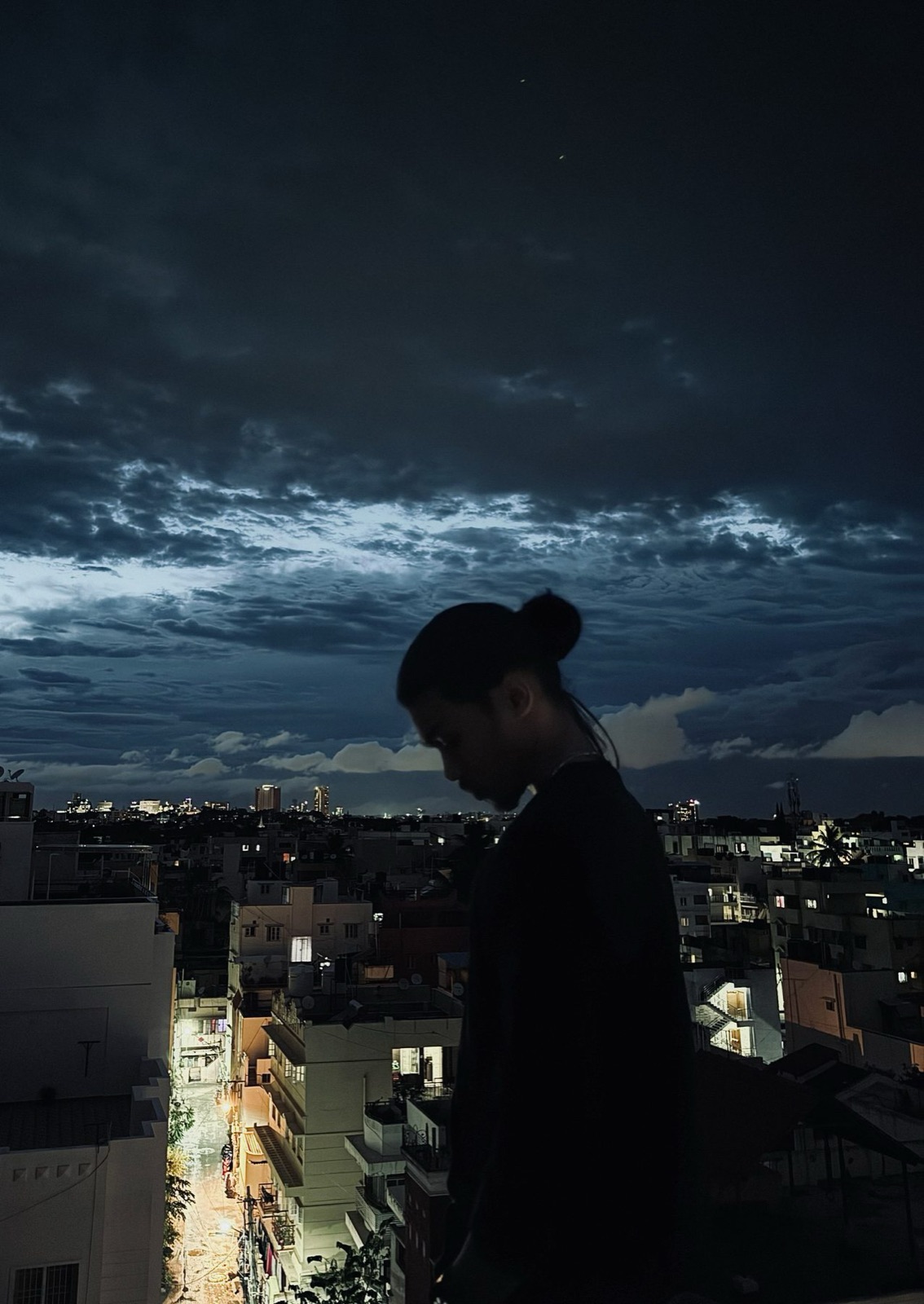 Rooftop silhouette